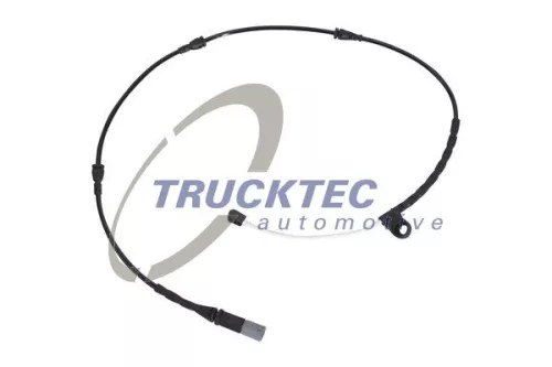 Warning Contact, brake pad wear